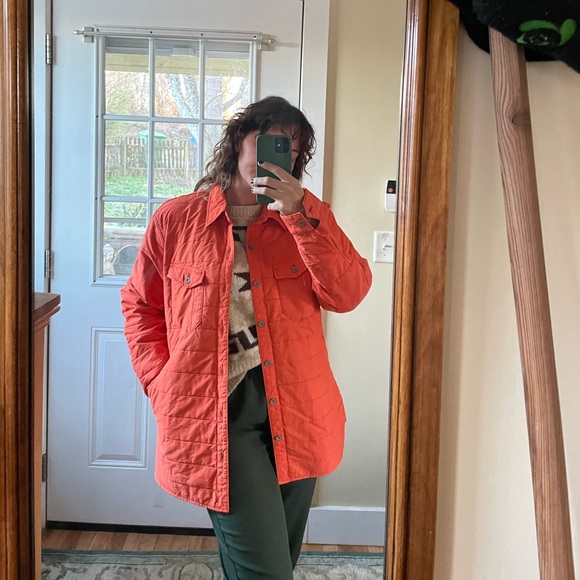 Oobē orange jacket size large - Picture 3 of 5